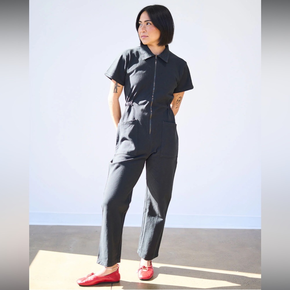 Black Utility Jumpsuit from Noble